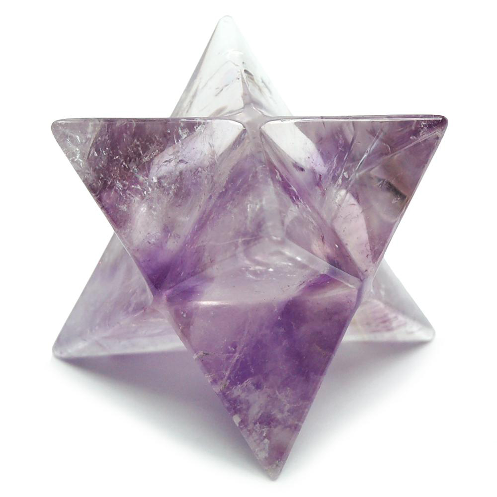 Bild von Amethyst Merkaba 16mm