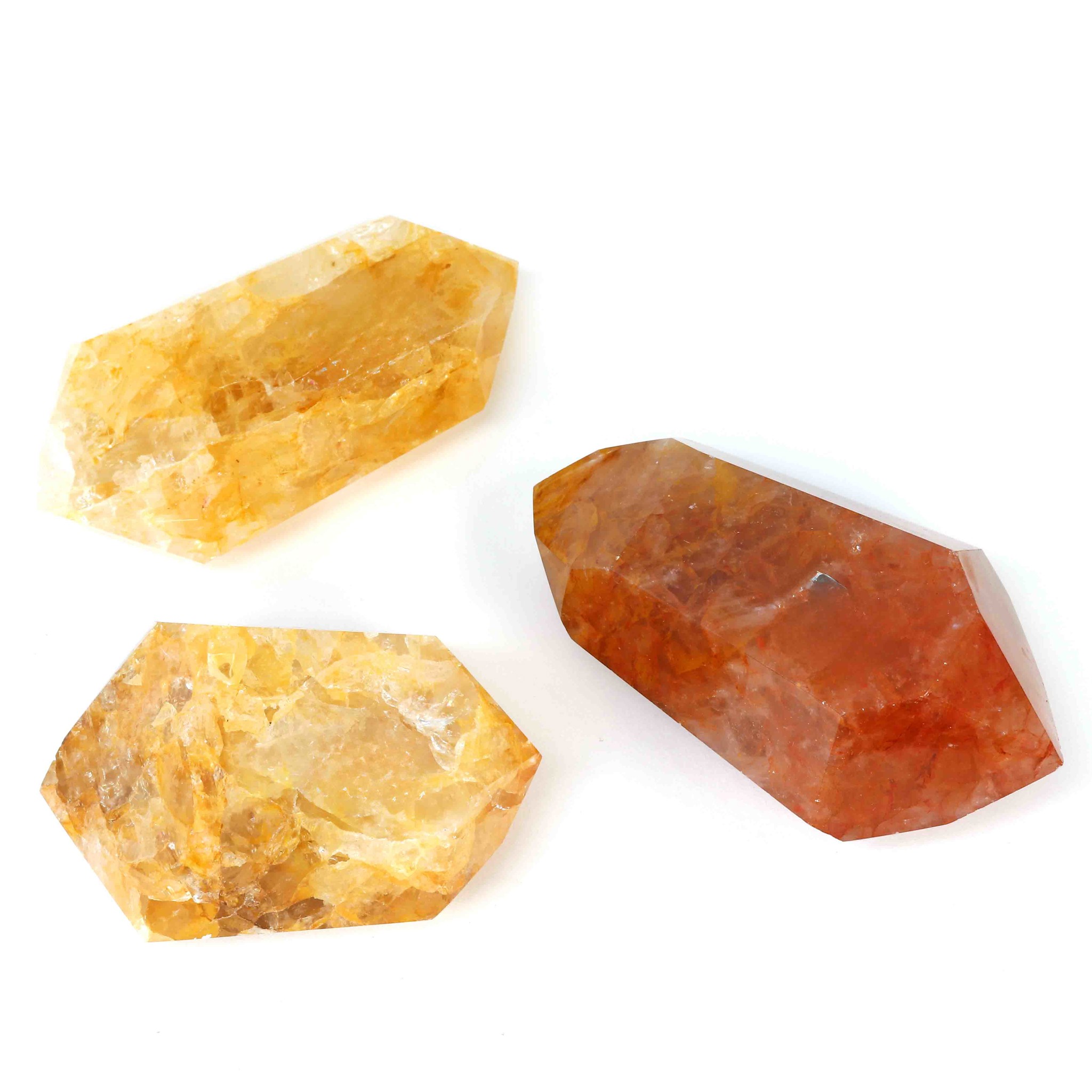 Bild von Golden & Fire Healer Doppelender poliert (Set à 3 Stk.)