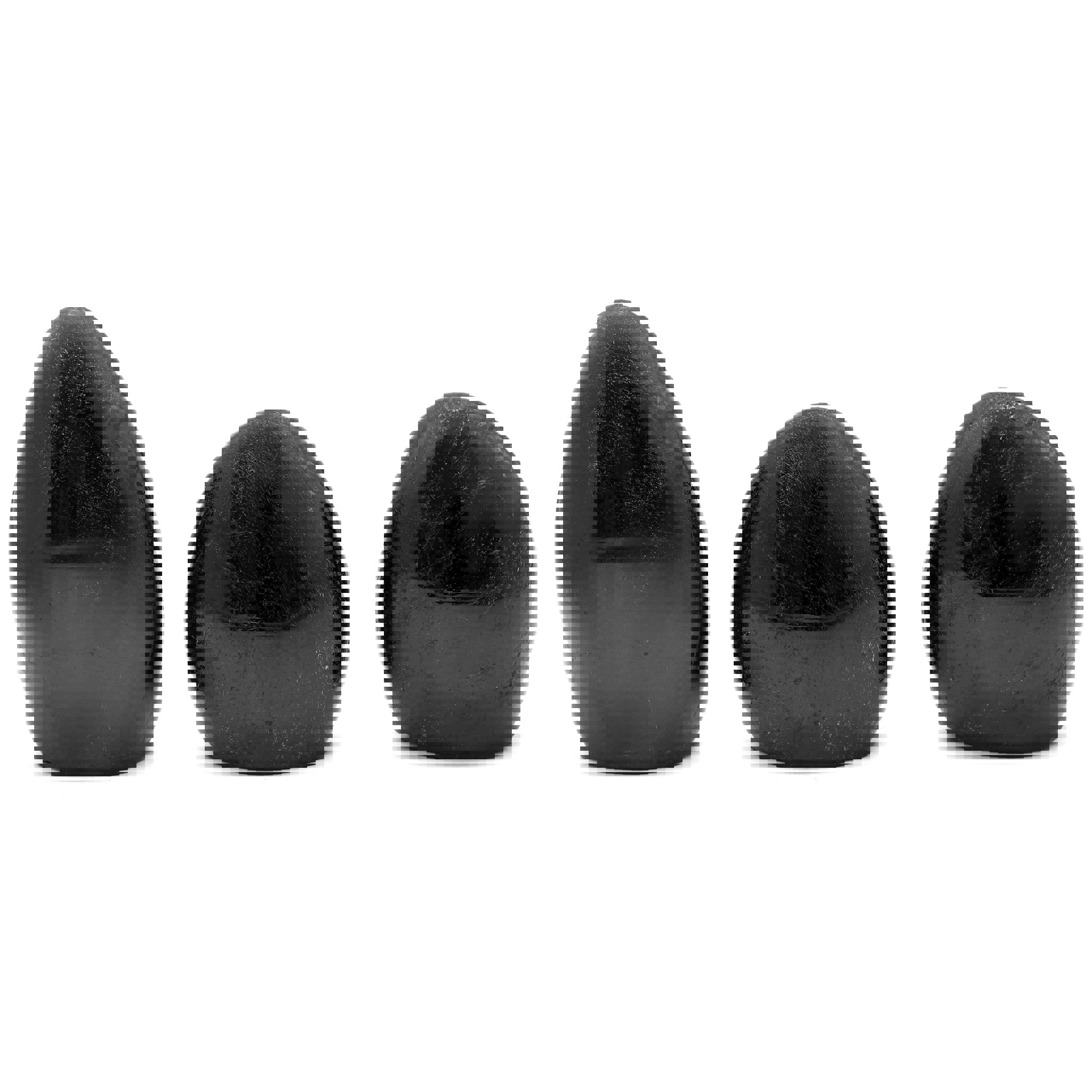 Bild von Turmalin Schörl Free-Formen poliert (Set à 3 Stk.)