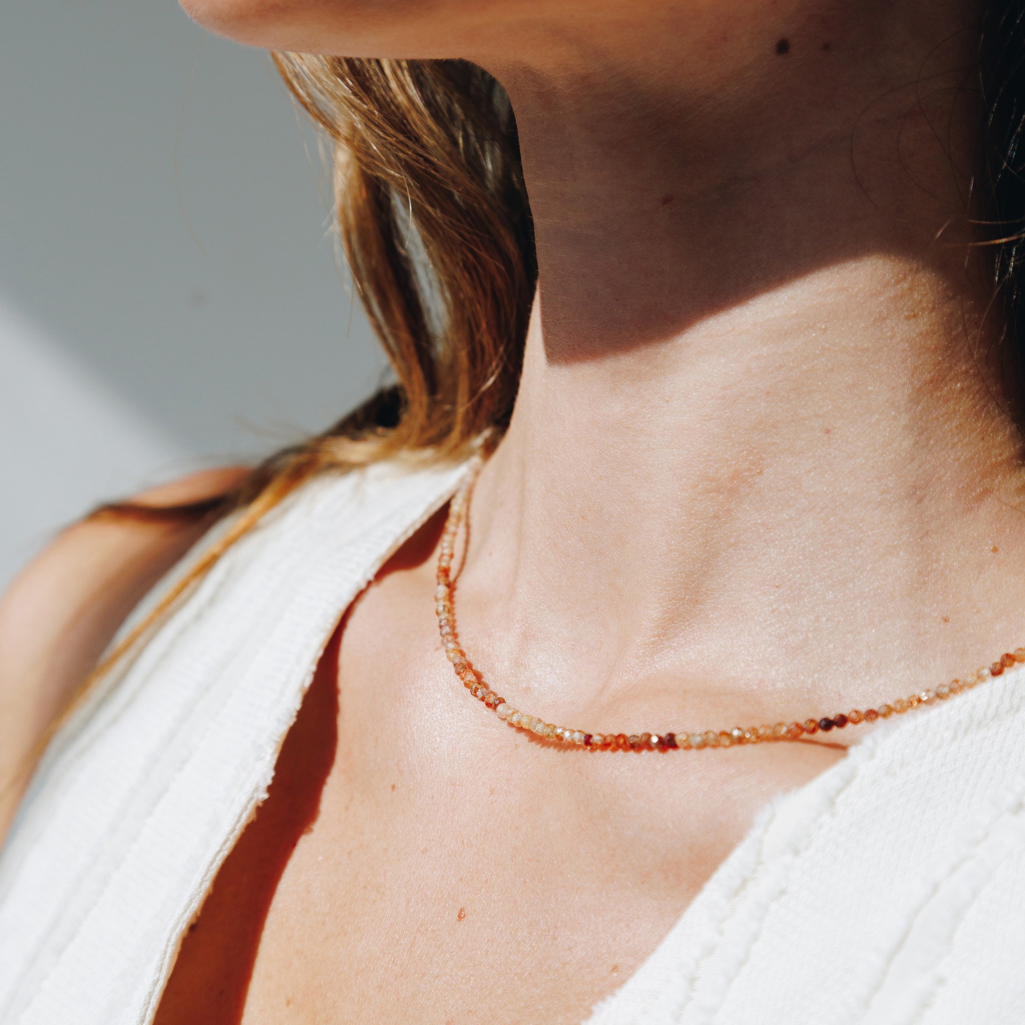 Bild von Spinell fac. Kugeln  3mm Strang