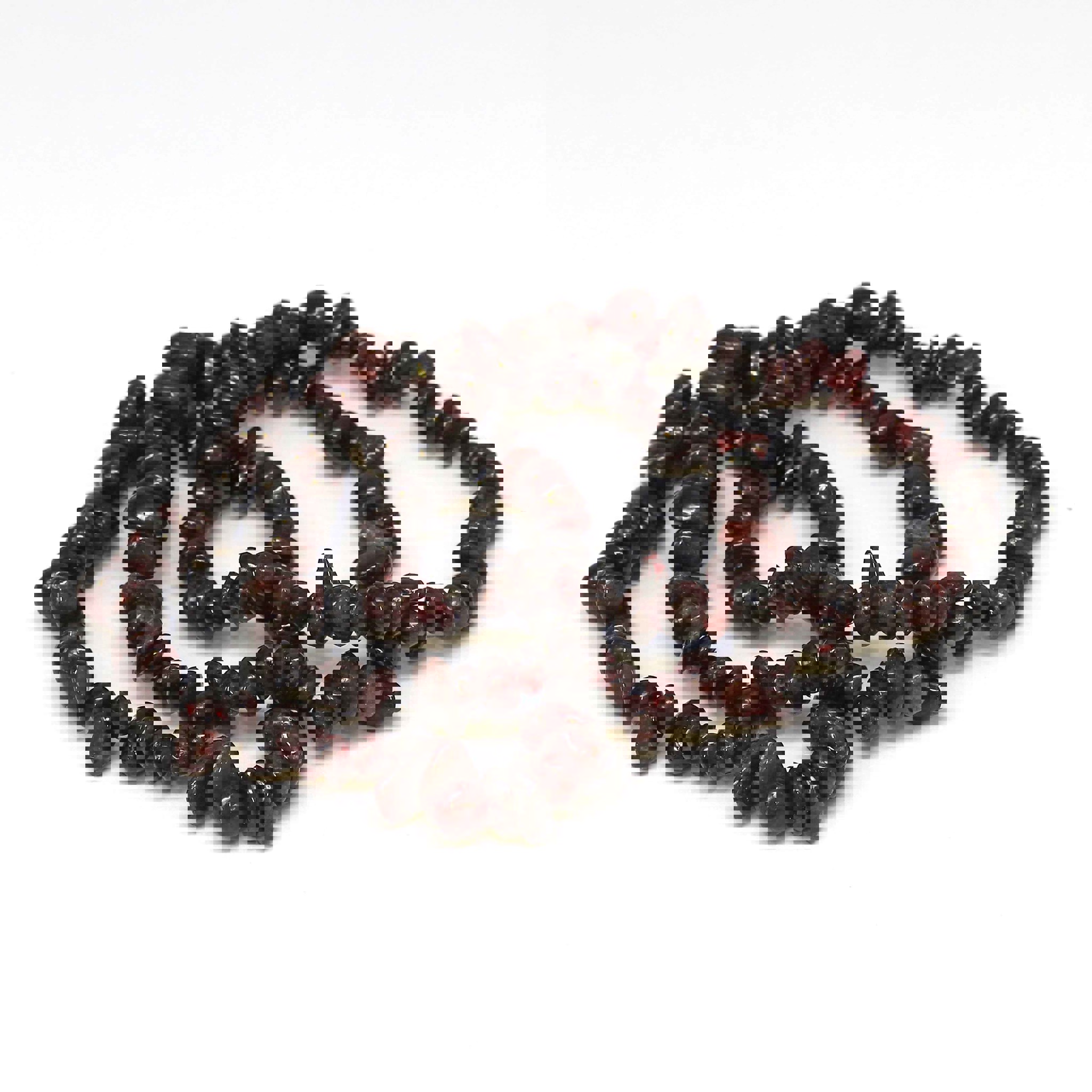 Bild von Granat Splitter  7-11mm Armband (VE: 20er Set)