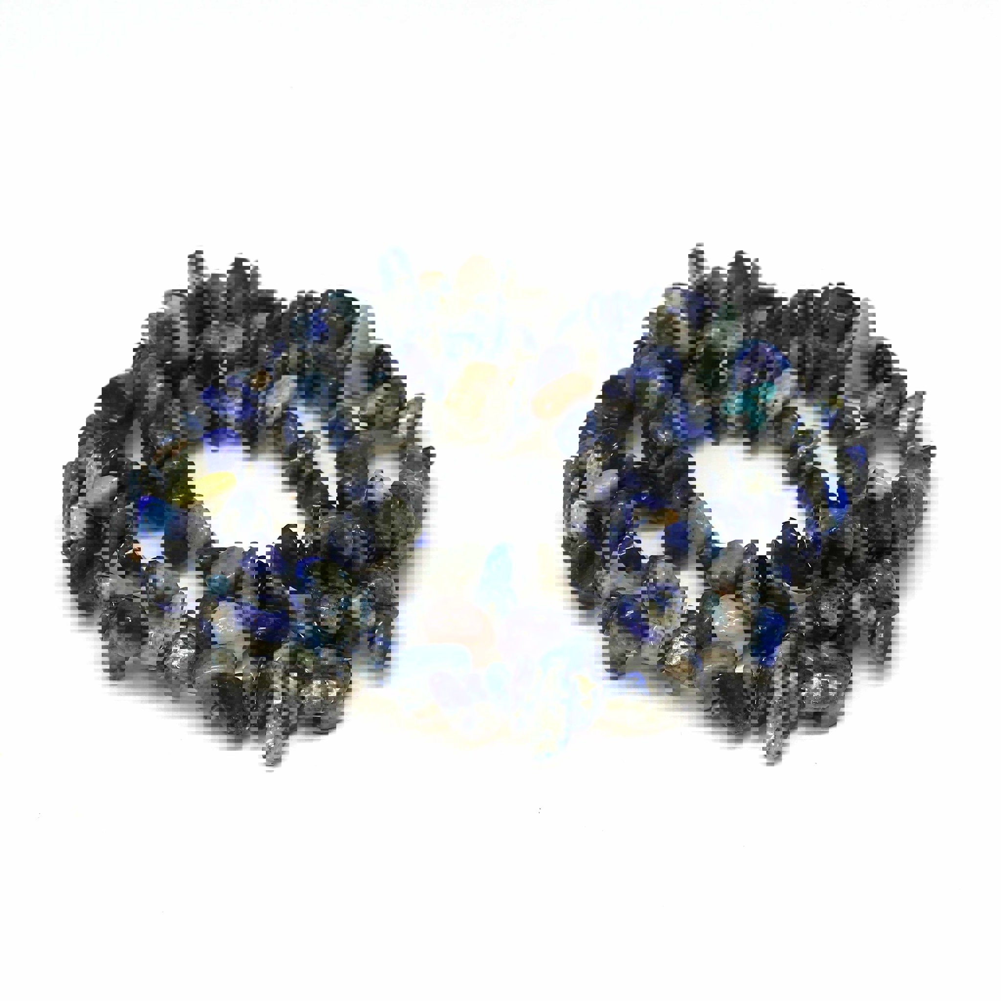 Bild von Lapis Splitter  7-11mm Armband (VE: 20er Set)