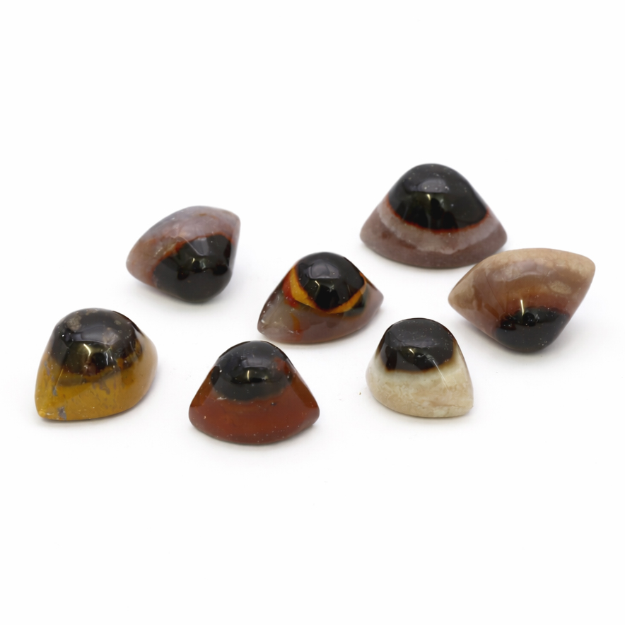 Bild von Achat Augen  3-4cm, Augen des Shivas